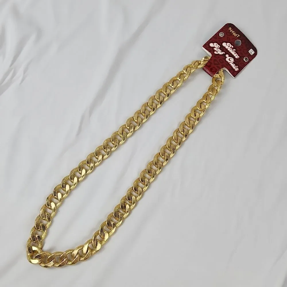 🔹️NWT Gold Plated Chain Costume Necklace